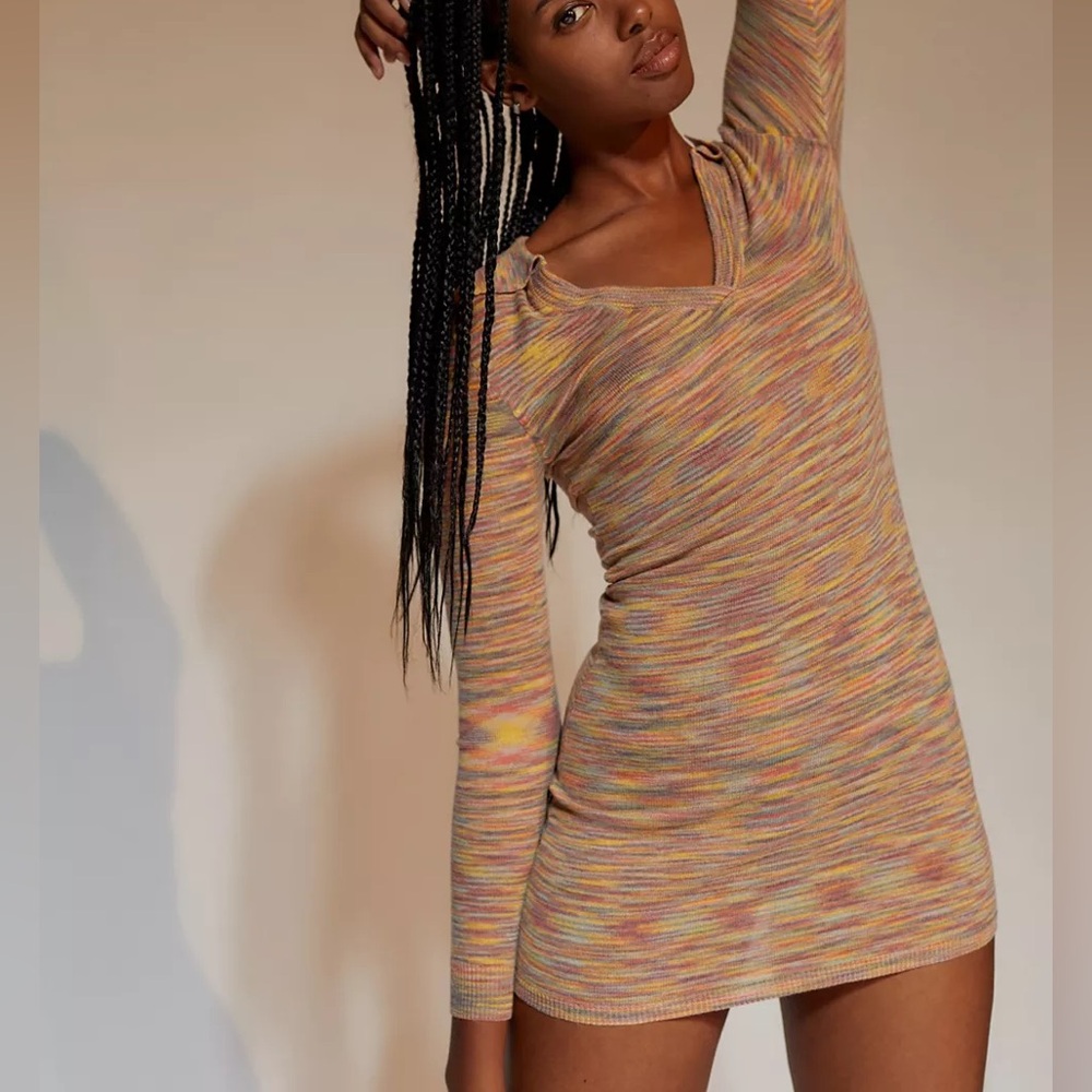 Urban Outfitters Collared Knit Dress